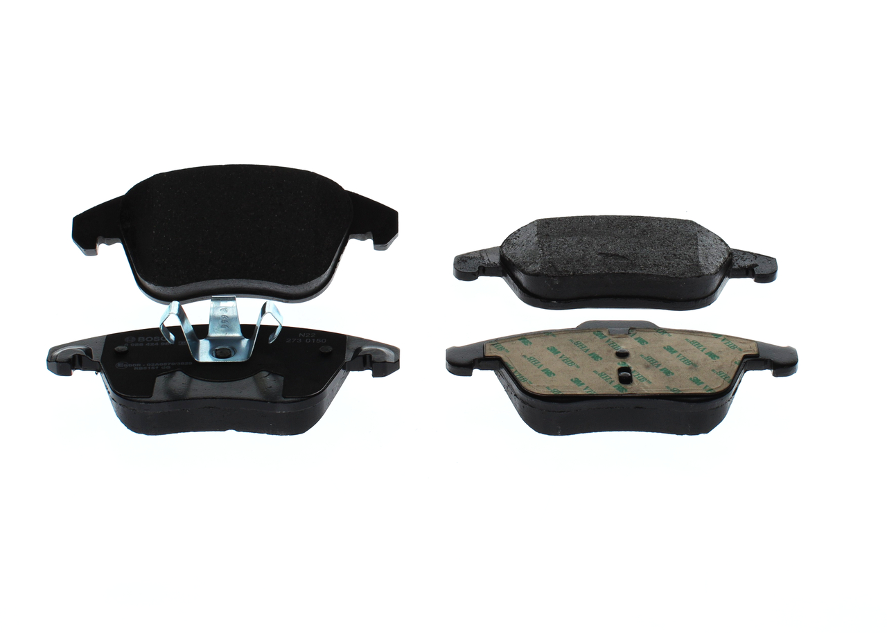 BOSCH Brzdové doštičky/platničky 0 986 424 986 Brzdové doštičky BOSCH Opel CORSA 0 986 424 986