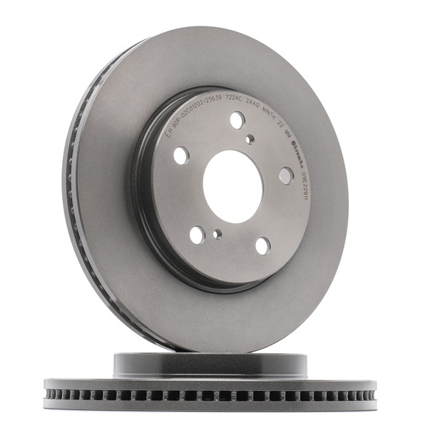 BREMBO Bremsscheibe 09.E229.11 09.E229.11 BREMBO TOYOTA YARIS Bremsscheibe Kosten