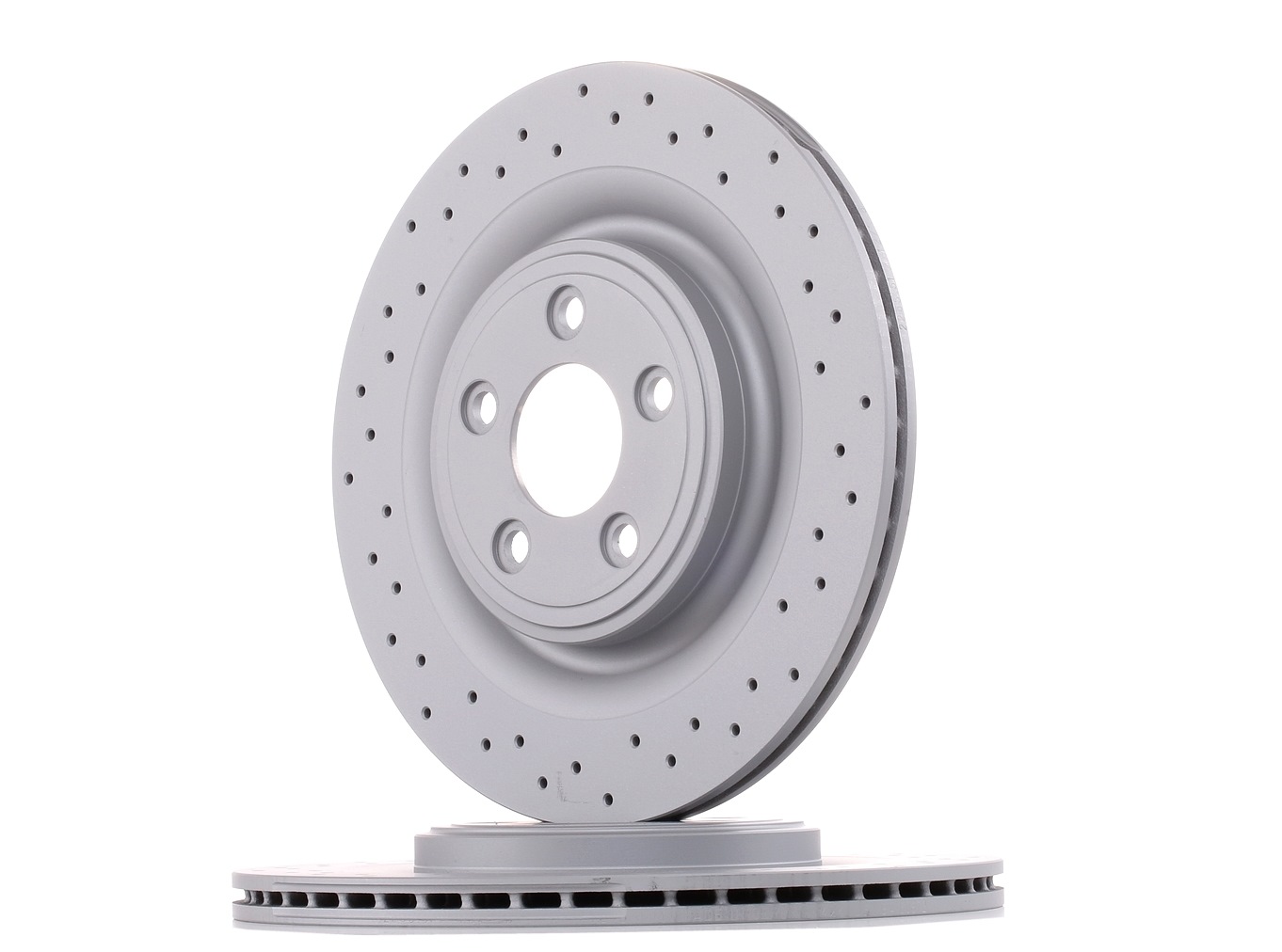 ZIMMERMANN 290.2265.52 Brake disc Rear Axle, Perforated, Coated, High-carbon
