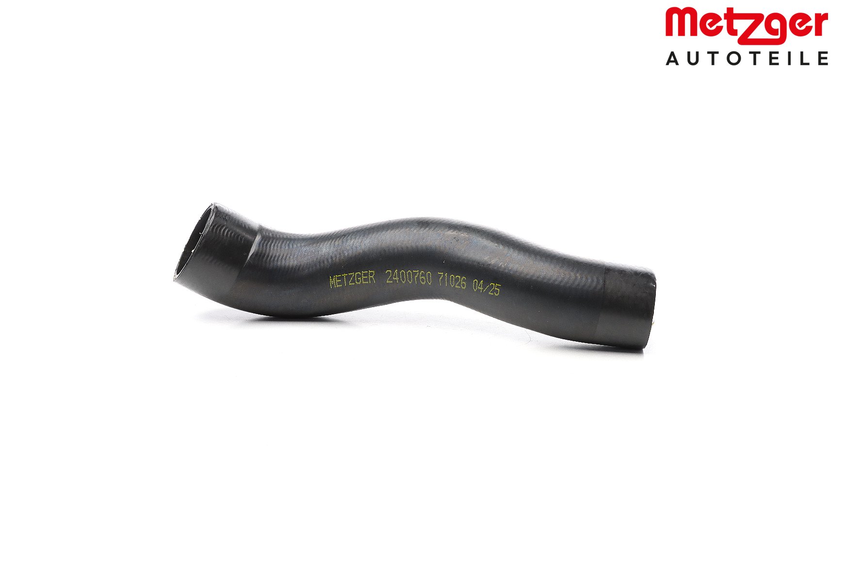Charger intake hose 2400760 METZGER 144631KB0A NISSAN