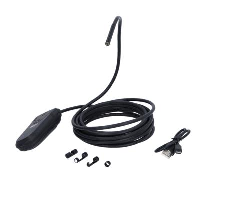 KS TOOLS 550.7560 Video Endoscope Set Head Diameter: 5,5mm, Operating temperature from: 0°C, Operating temperature to: 45°C, Rechargeable Battery Capacity: 1.0Ah, Rechargeable Battery Voltage: 3.7V-image-17455299
