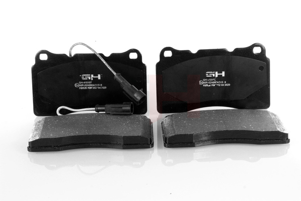 GH GH-410107 Brzdové doštičky/platničky