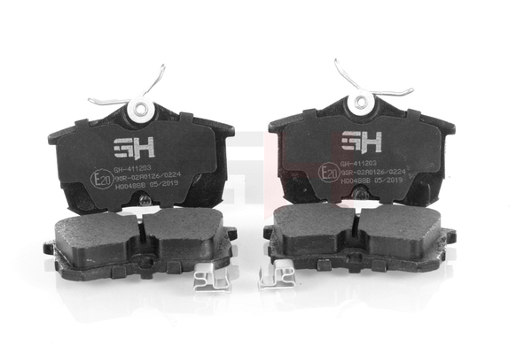 Plaquettes de frein GH-411203 GH 1JO698151B HONDA