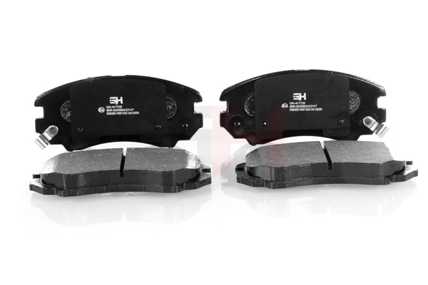 Pastilhas de travão GH-411728 GH 581012EA11S1 KIA