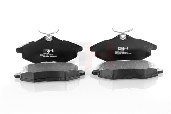 Remblokken GH-411950 GH 16 478 637 80 OPEL