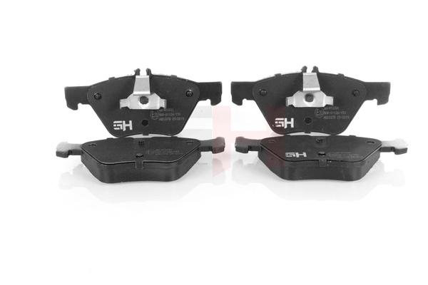 Fékbetét készlet, tárcsafék GH-413331 GH A004420072041 CHRYSLER