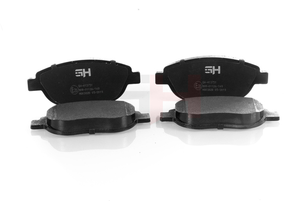 Remblokken GH-413751 GH 773 6546 8 FIAT