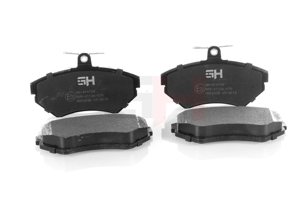 Brzdové doštičky/platničky GH-414739 GH 8E0 698 151N SKODA