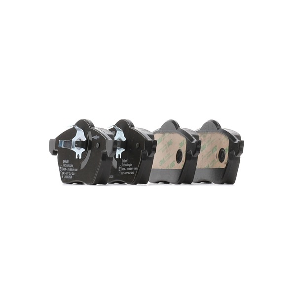 Τακάκια φρένων LP1407 DELPHI 4D0 698 151 C SEAT