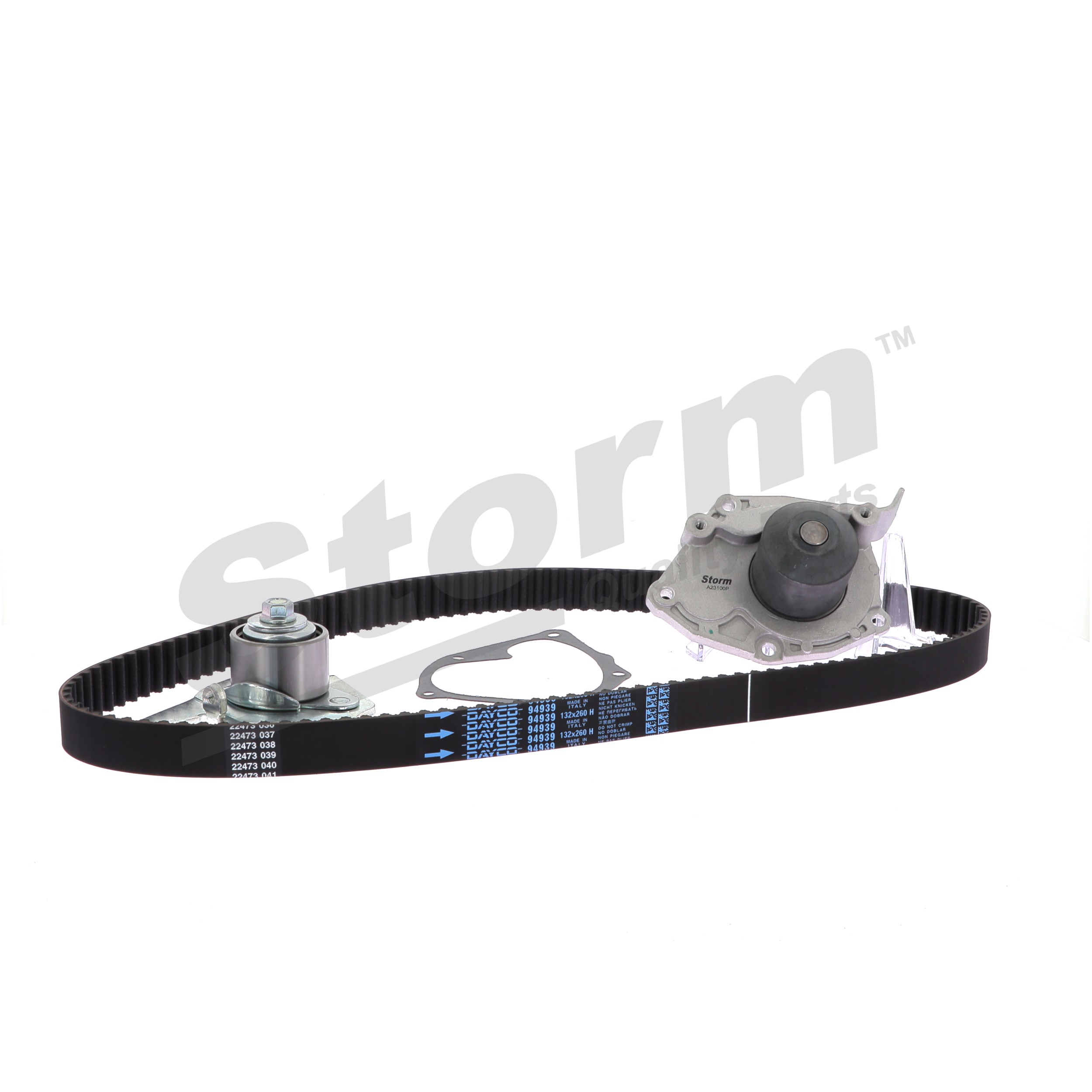 Kit de distribution + pompe à eau 5550597KP STORM QUALITY PARTS 11 9A 018 77R VOLVO