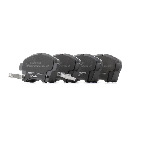 RIDEX 402B1696 Piduriklots — Suzuki IGNIS MF 1.2 (ATK412, ATM412) 82 hj 2025 K12M Otto RIDEX 402B1696 Piduriklotsid Suzuki Ignis 3 1.2 (ATK412, ATM412) 82 hj Bensiin hind