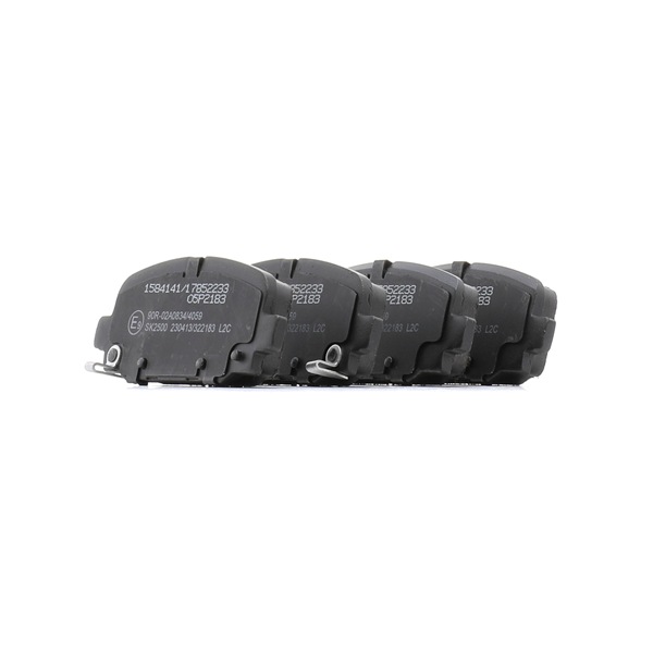 RIDEX 402B1699 Klotsid — Jeep Compass MP, M6 1.6 CRD 120 hj 2024 552 60 384 Diisel RIDEX 402B1699 Piduriklots Jeep Compass M6 1.6 CRD 120 hj Diisel hind
