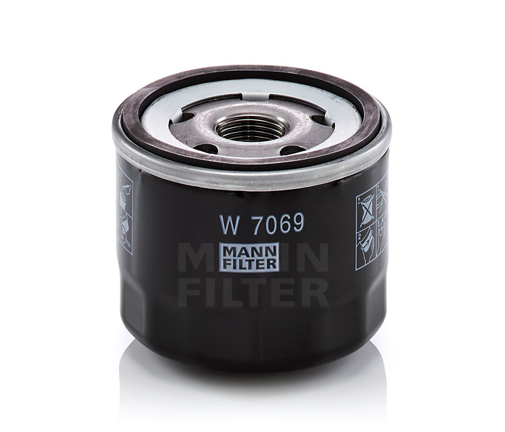 MANN-FILTER W7069 Filtres à huile Land Rover RANGE ROVER EVOQUE d'origine