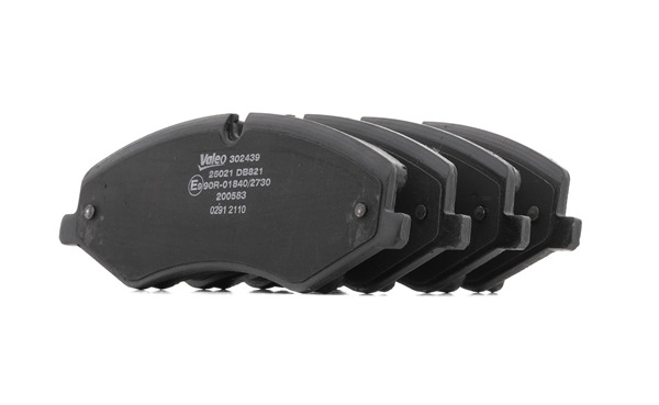 VALEO 302439 Jarrupalat, levyjarru