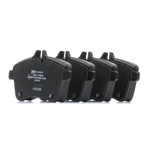 Kit pastiglie freni 302475 VALEO 169 420 1220 MERCEDES-BENZ