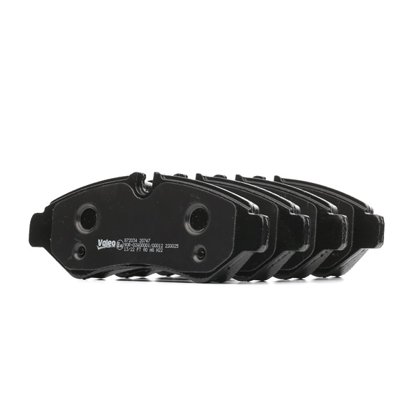 VALEO 872034 Piduriklotsid