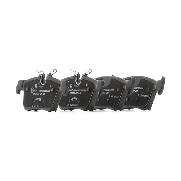 DELPHI LP3833 Brake pad set