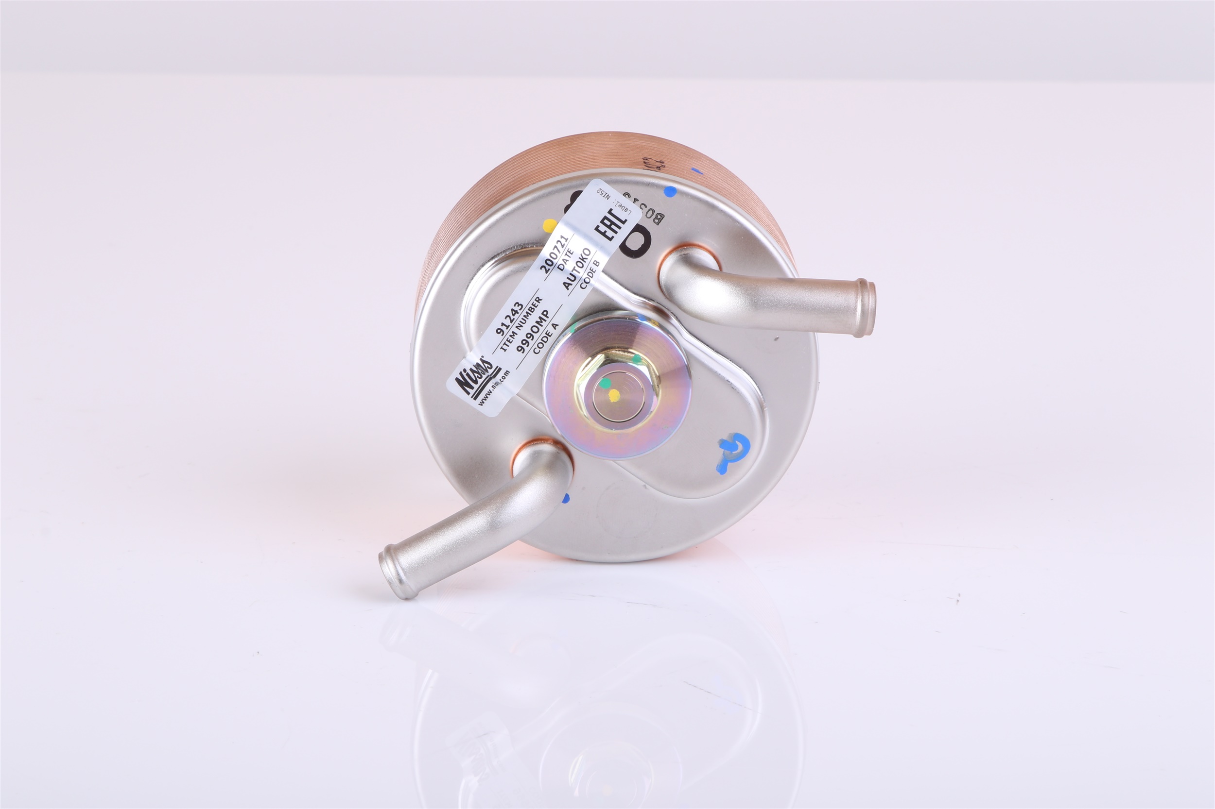 Ψυγείο λαδιού Mitsubishi CS_W 91243 NISSENS