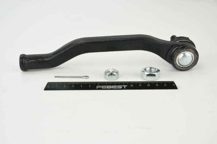 FEBEST 0221-D10LH Track rod end ball joint for Renault Duster HS_ 1.6 Hi-Flex (HSJH) 120 hp 2017 H4M 735 Petrol Engine FEBEST 0221-D10LH Outer tie rod RENAULT Duster (HS_) 1.6 Hi-Flex (HSJH) 120 hp Petrol/Ethanol 2017