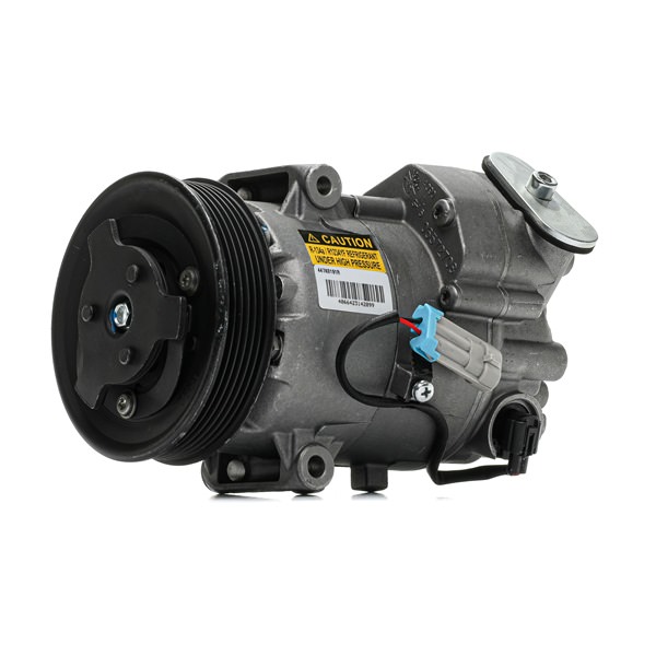 Air conditioning compressor 447K0191R RIDEX REMAN 1618160 Volkswagen