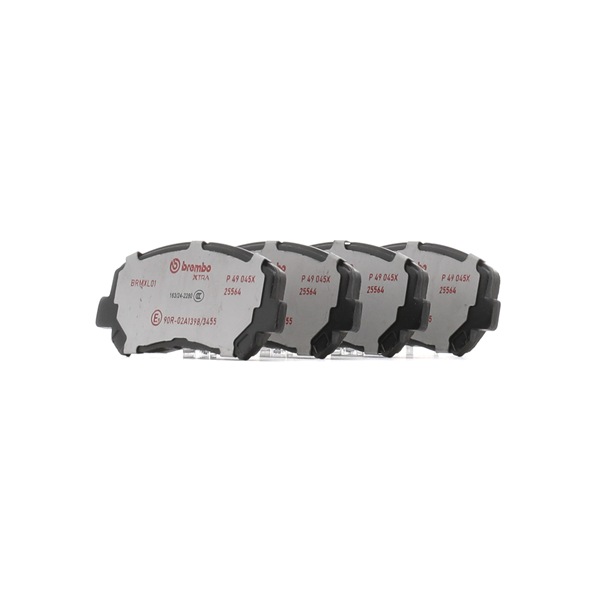 BREMBO P 49 045X Juego de pastillas de freno