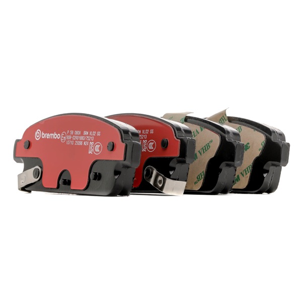 BREMBO P 59 080X Brzdové doštičky/platničky