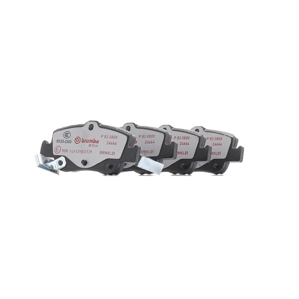 BREMBO P 83 080X Jarrupalat, levyjarru