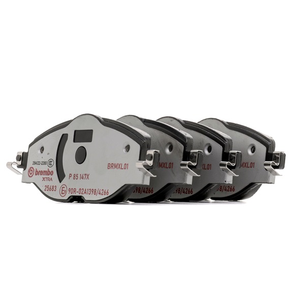 BREMBO P 85 147X Remblok Caddy V Van (SBA, SBH) originele prijs