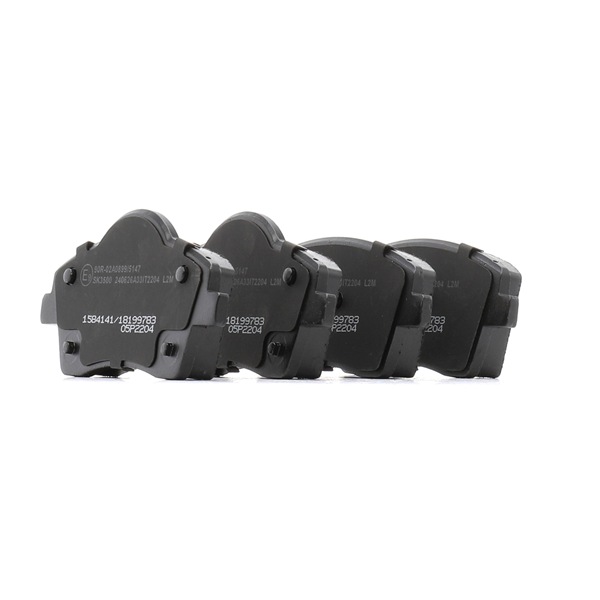 RIDEX 402B1832 Bremsbelag Volvo XC40 536 D3 Polestar 160 PS Diesel Kosten