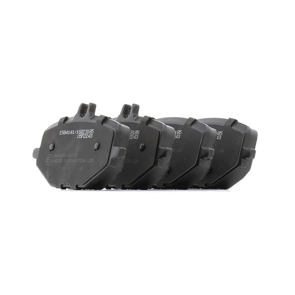 Remblokken 402B1866 RIDEX A000 420 74 03 MERCEDES-BENZ