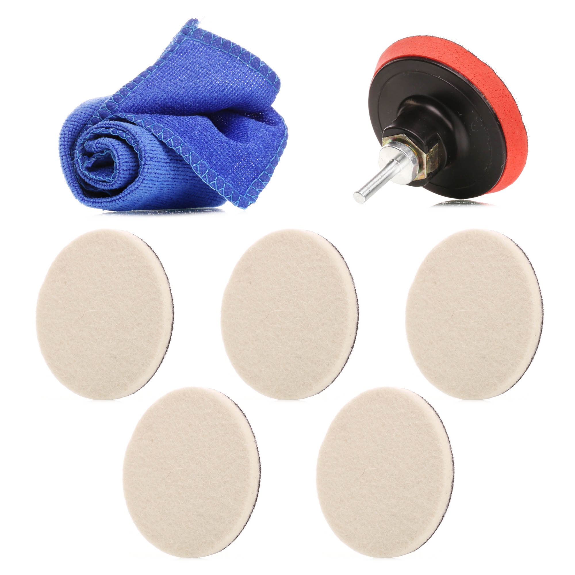 RIDEX 7437A0013 Attachment Set, polisher Felt, 8-image-18235808