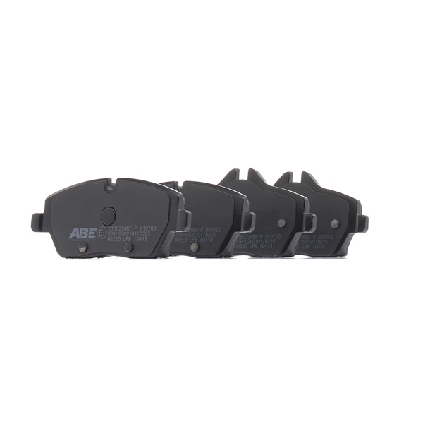 ABE Piduriklotsid C1B023ABE-P Pidurikattekomplekt, ketaspidur ABE Dacia SANDERO C1B023ABE-P