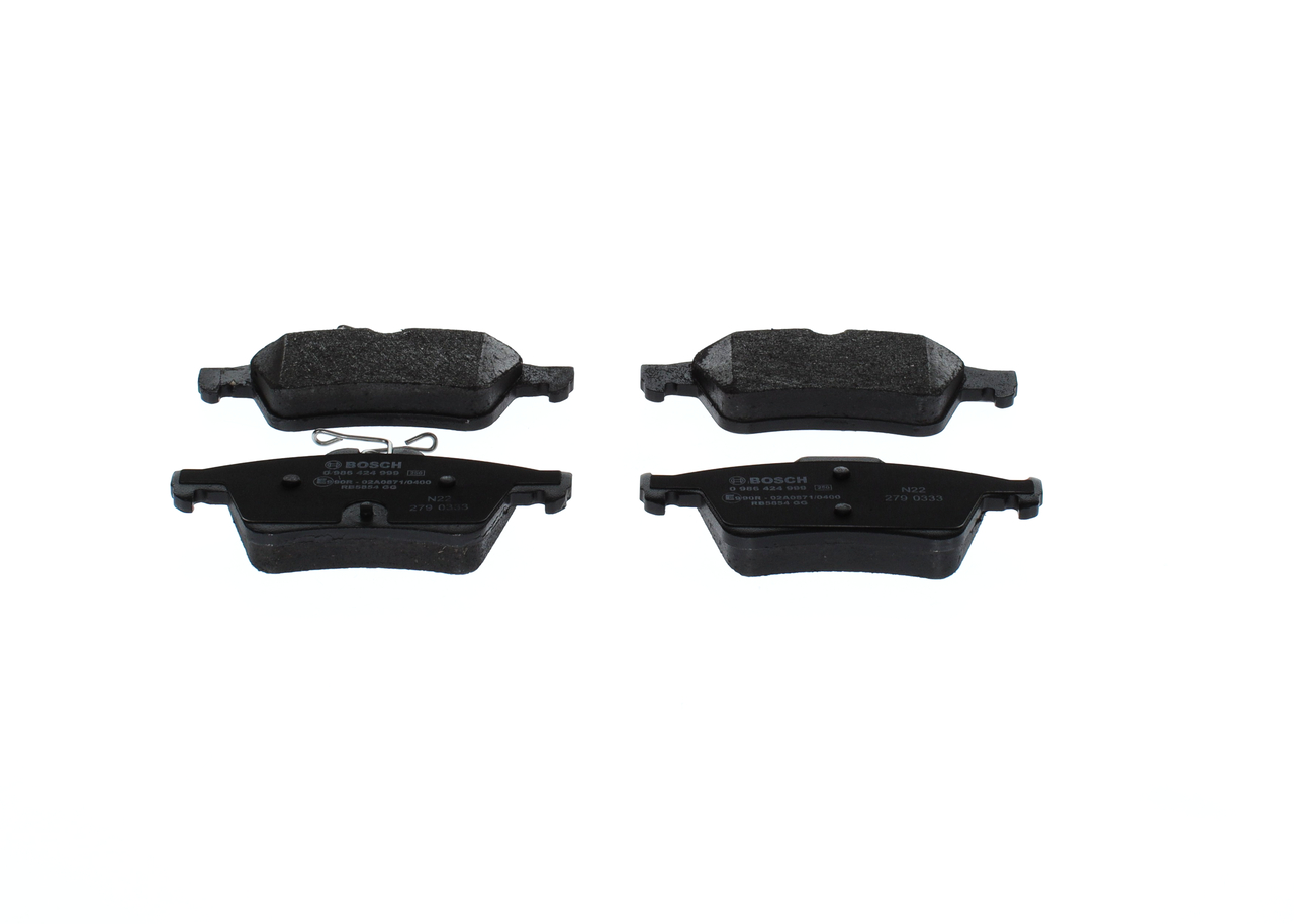 BOSCH BP2620 Kit pastiglie freni