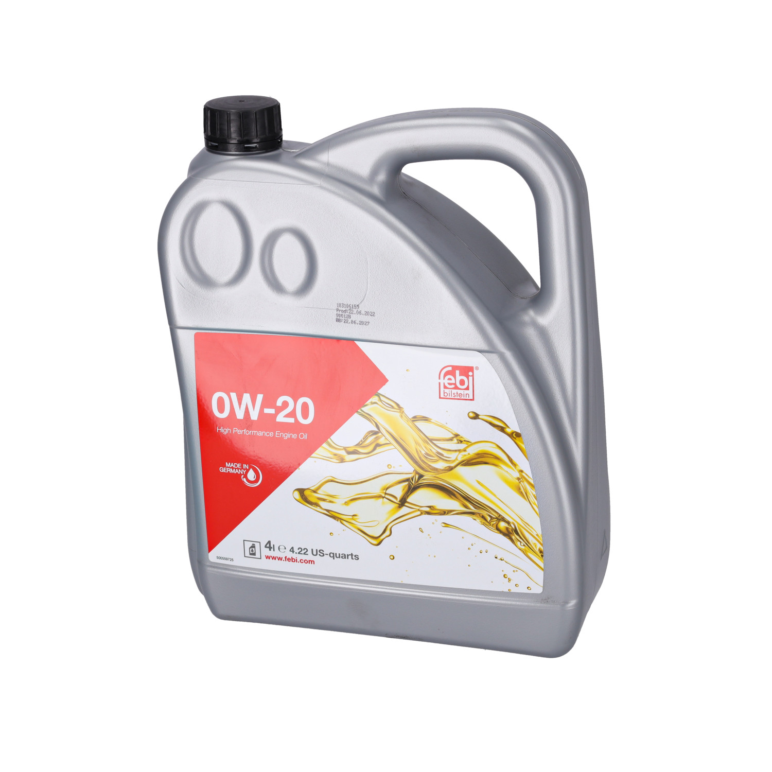 FEBI BILSTEIN 177650 Motor oil for Audi A4 B9 Saloon 35 TFSI Mild Hybrid Petrol/Electric 2019 150 hp