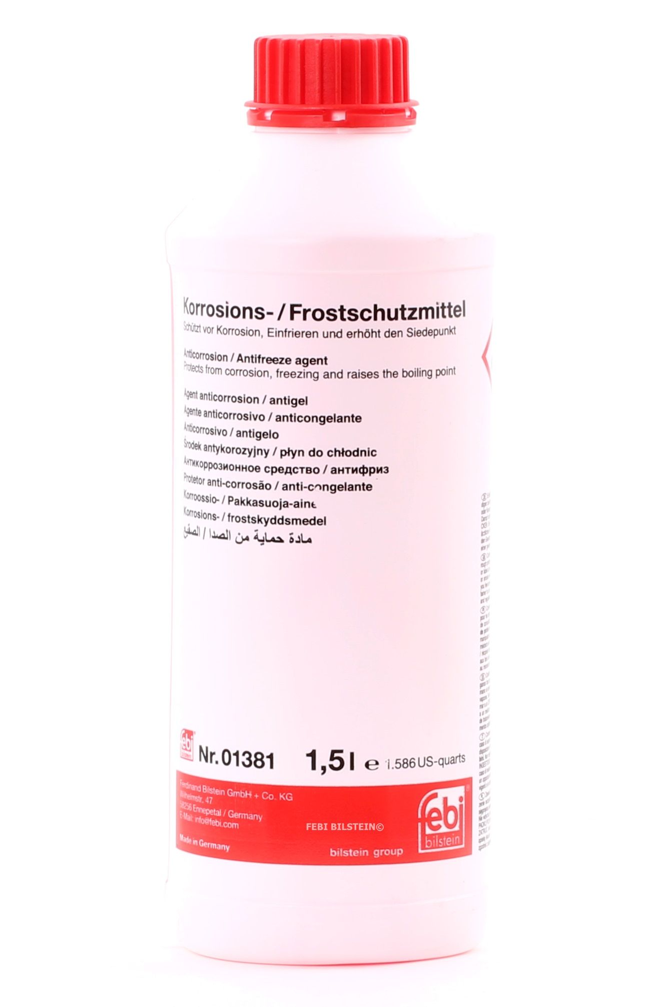 FEBI BILSTEIN 01381 Antifreeze VAG TL-774 D, , Capacity: 1,5l-image-1866095