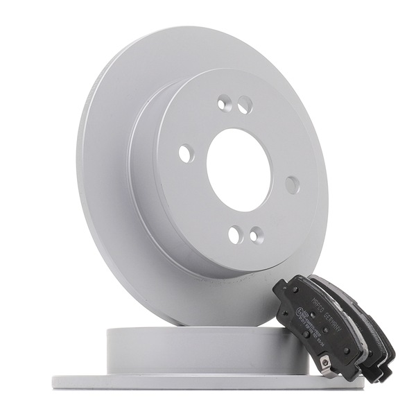 MAPCO 47274C 2007 HYUNDAI i10 brake discs and pads replacement