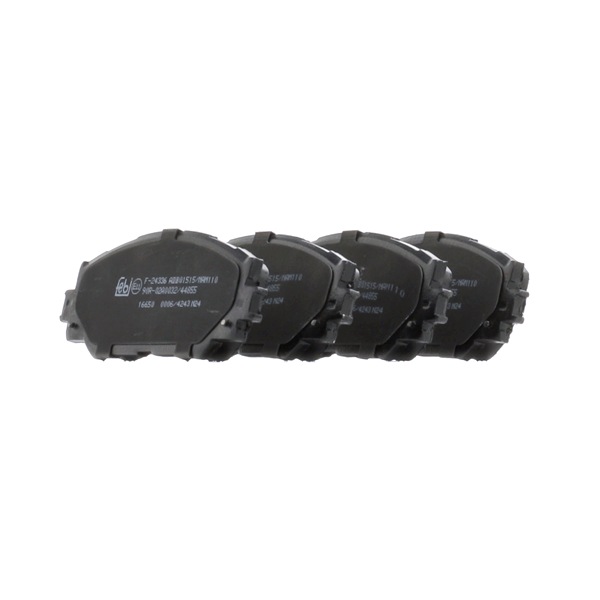 FEBI BILSTEIN 16650 Pastilhas de freio Toyota Verso-S 120D originais preço