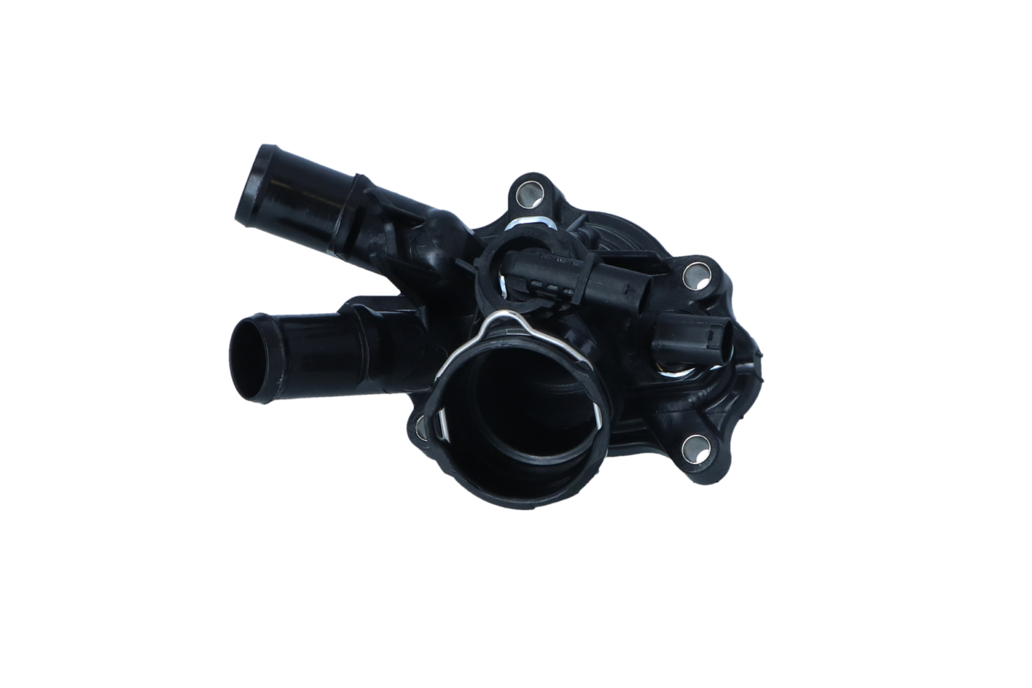 NRF 725280 Kühlwasserthermostat EASY FIT Öffnungstemperatur: 103°C, mit Gehäuse, mit Dichtring