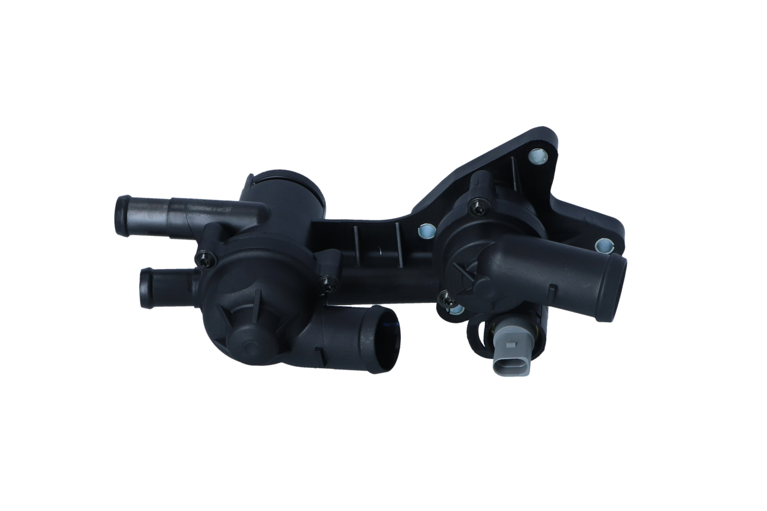 NRF 725307 Kühlwasserthermostat EASY FIT Öffnungstemperatur: 80°C, mit Gehäuse, mit Dichtring