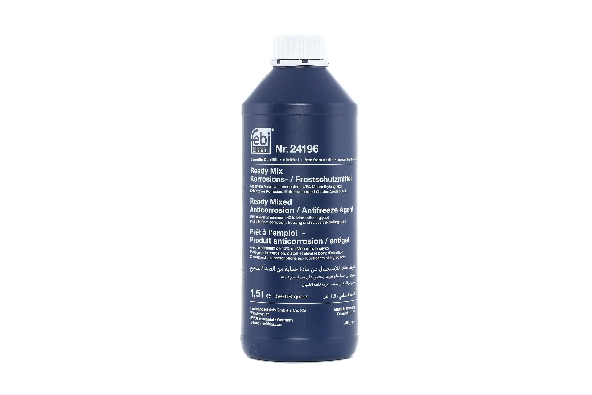 FEBI BILSTEIN 24196 Antifreeze MB 325.0, blue, Capacity: 1,5l-image-1881653