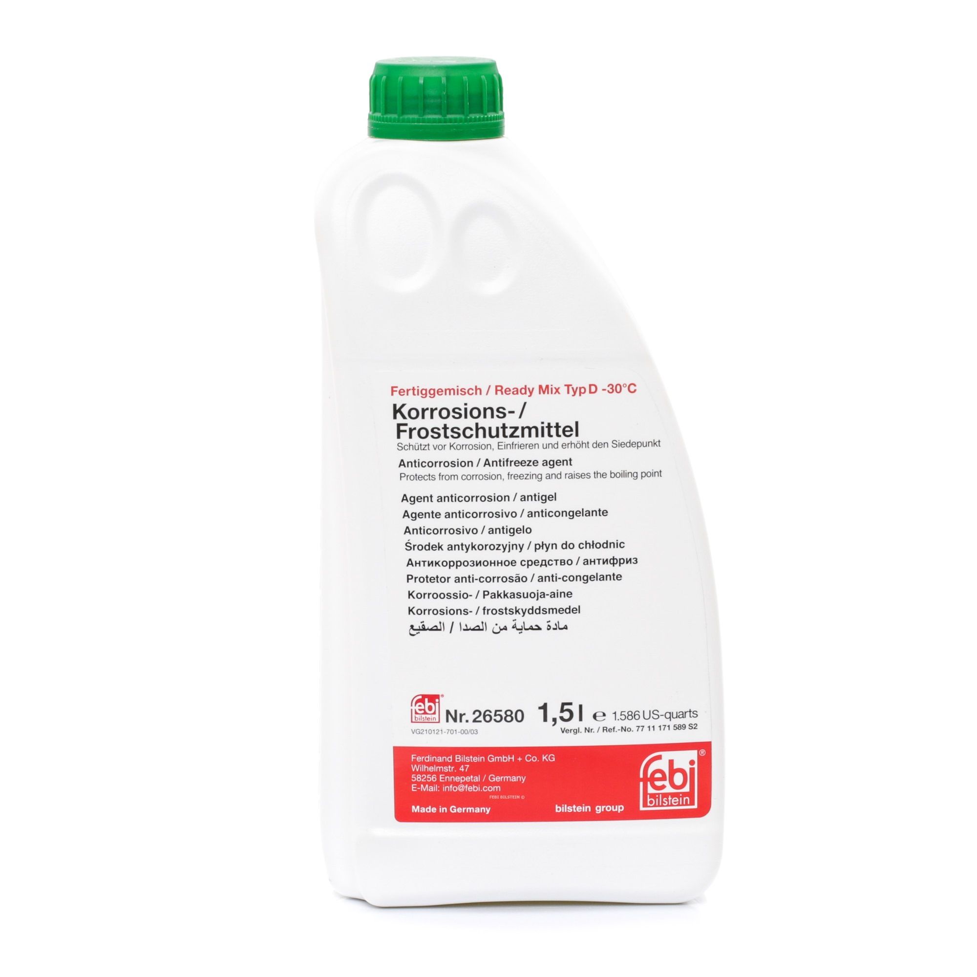 FEBI BILSTEIN 26580 Antifreeze Glaceol RX type D, Capacity: 1,5l-image-1883162