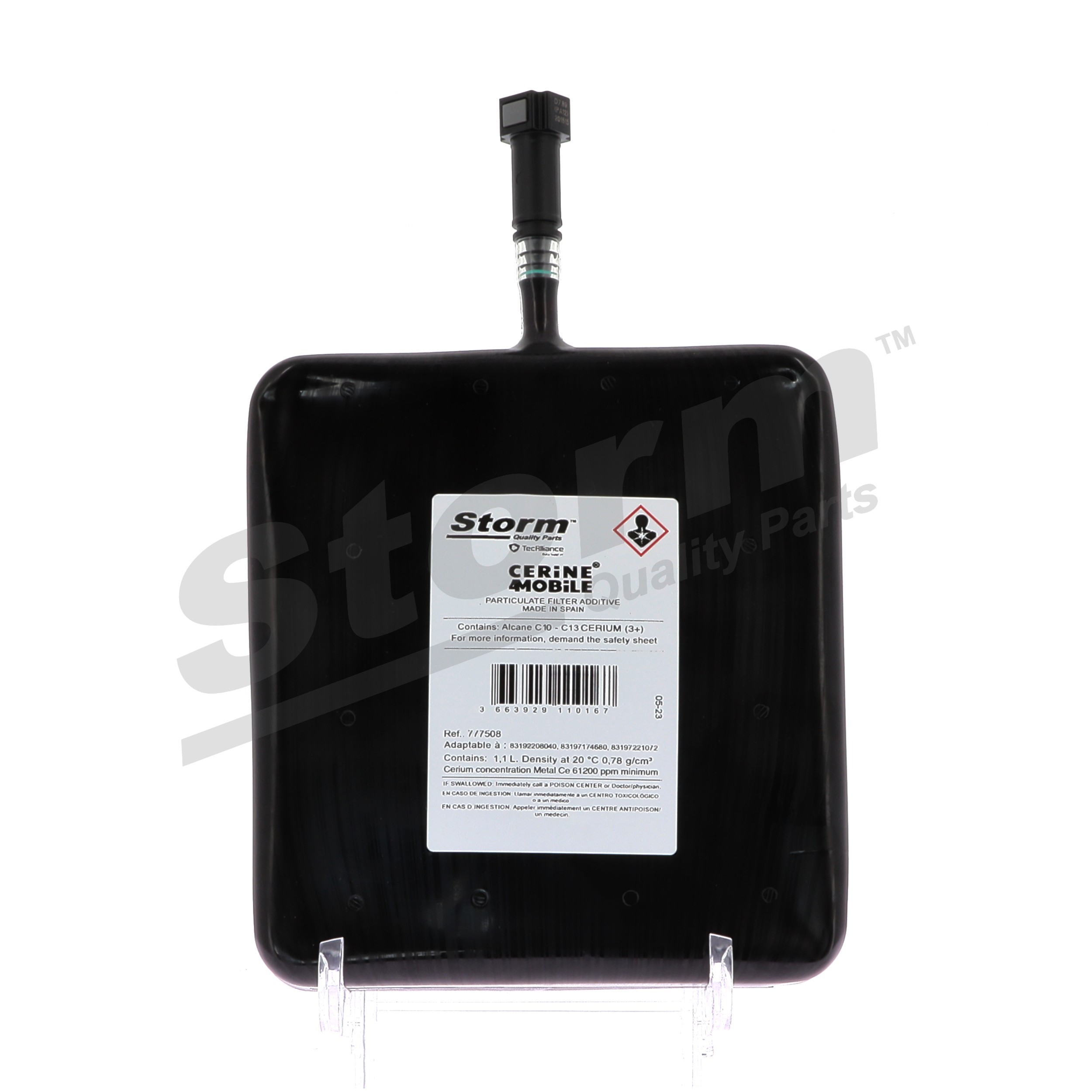 Brændstofadditiv 777508 STORM QUALITY PARTS 83 19 7 221 072 Additiv, sod-/partikelfilterregenerering 777508 STORM QUALITY PARTS 83 19 7 221 072 PEUGEOT