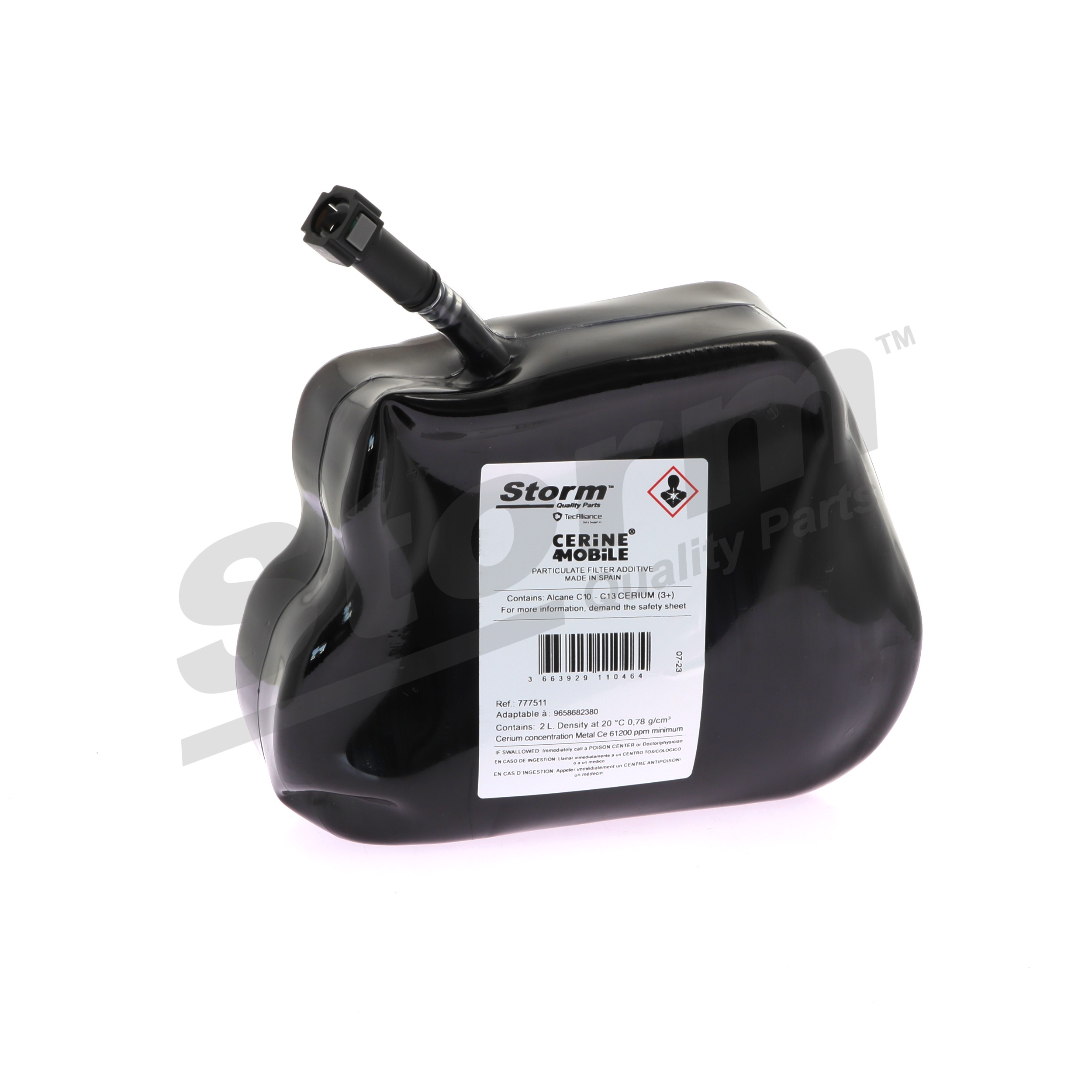 Degvielas piedeva 777511 STORM QUALITY PARTS 96 586 823 80 Papildinājuma komplekts, Sodrēju- / Daļiņu filtrs 777511 STORM QUALITY PARTS 965 868 23 80 PEUGEOT