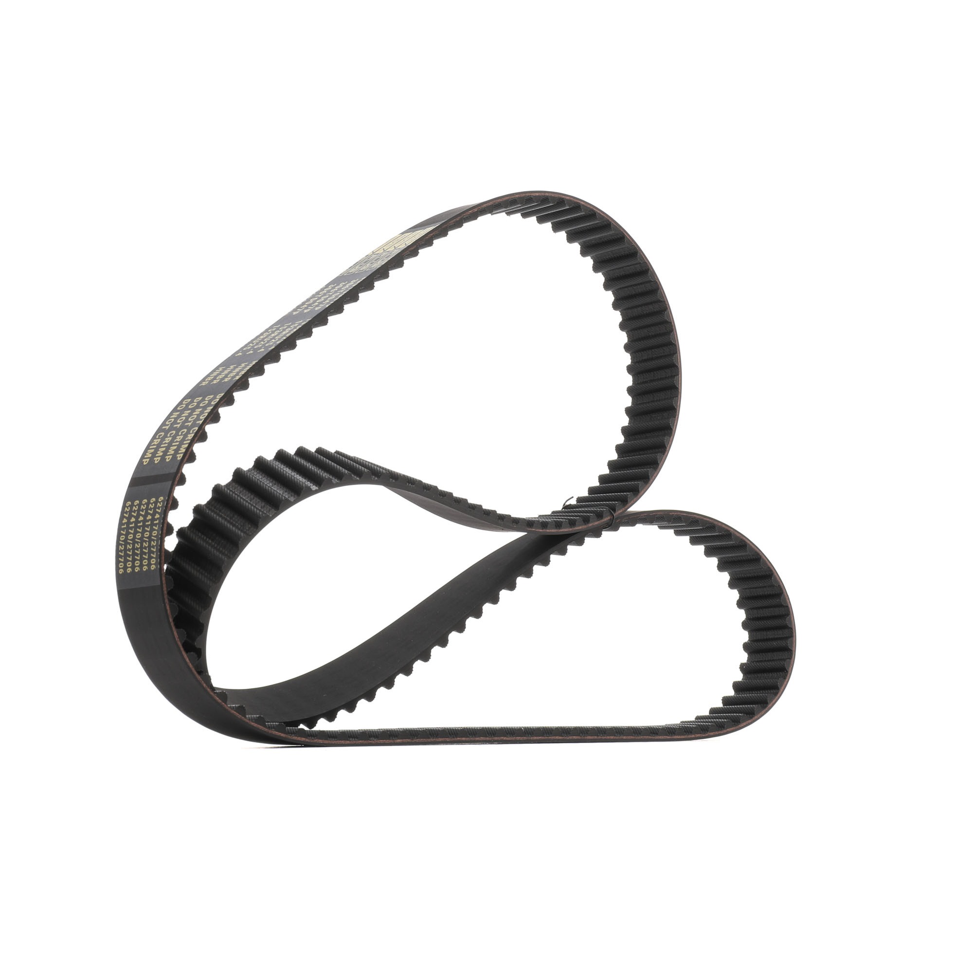 Side view of RIDEX PLUS 306T0047P Timing Belt Number of Teeth: 153