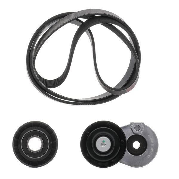 Jeu de courroies trapézoïdales à nervures 542R0055P RIDEX PLUS 7701477514 OPEL