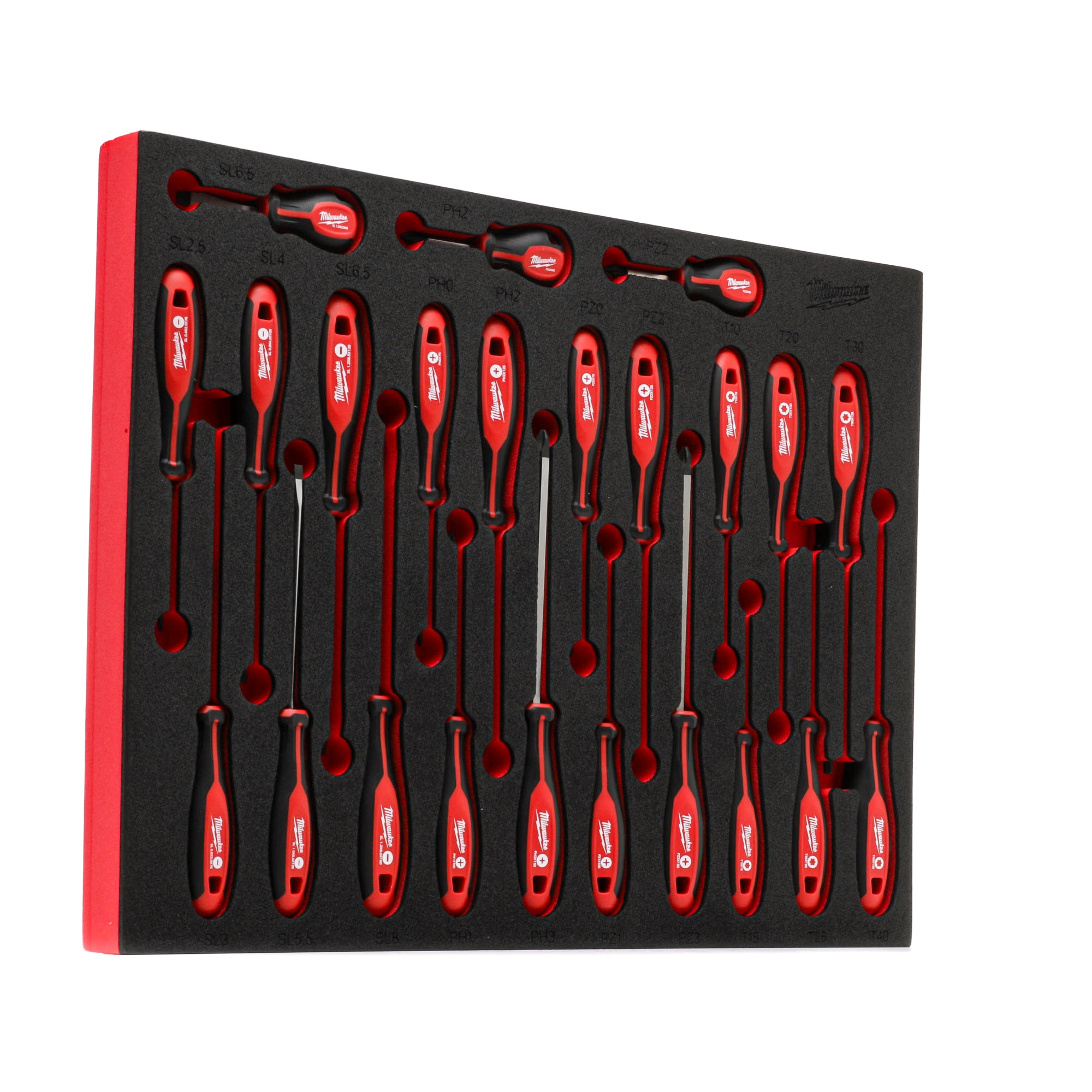 MILWAUKEE 4932479830 Tool Module Number of tools: 23, Torx, Spanner Size: T 25 / T 30 / T 40-image-18967469