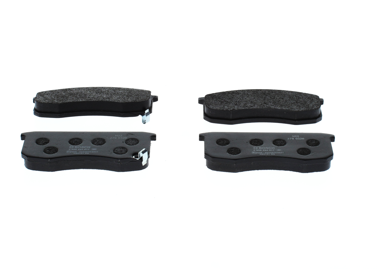 BOSCH BP2535 Kit pastiglie freni