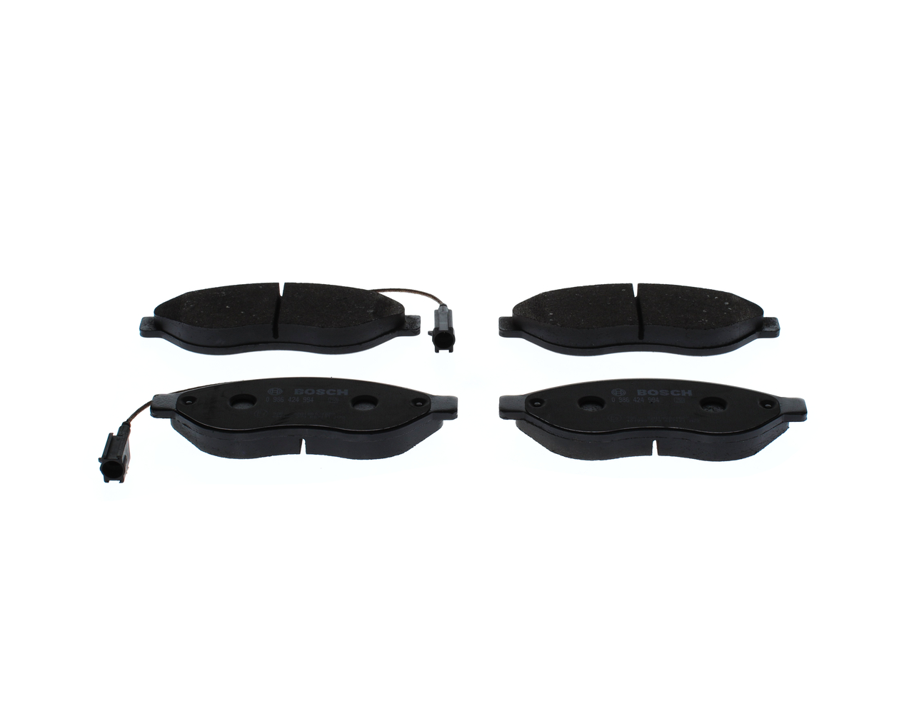 BOSCH 0 986 424 994 Remblokkenset voor schijfrem PEUGEOT Boxer Bus (250) goedkoop