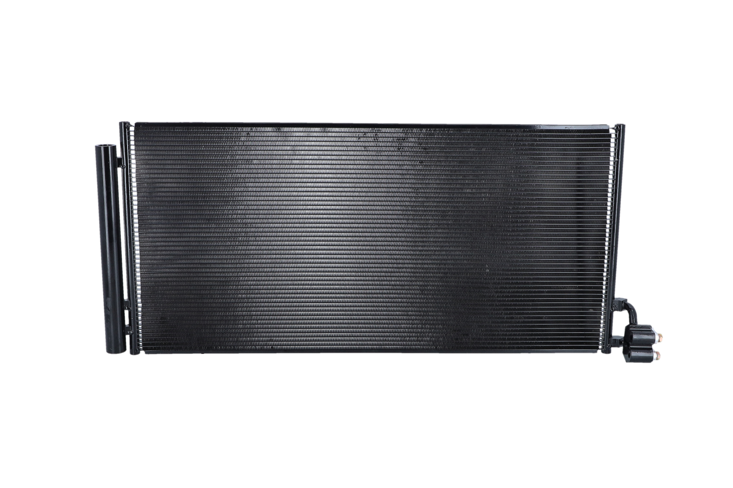 NRF Kondensaator, kliimaseade 350555 Kliimaradiaator PORSCHE NRF 350555