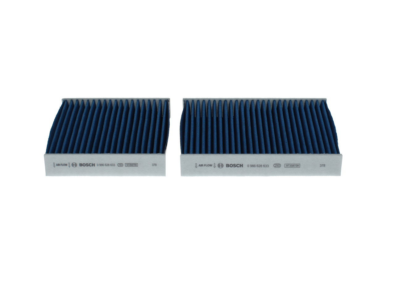 BOSCH 0 986 628 633 Pollenfilter PEUGEOT 207 originale